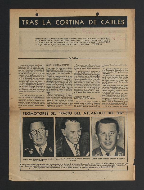 Tras la cortina de cables