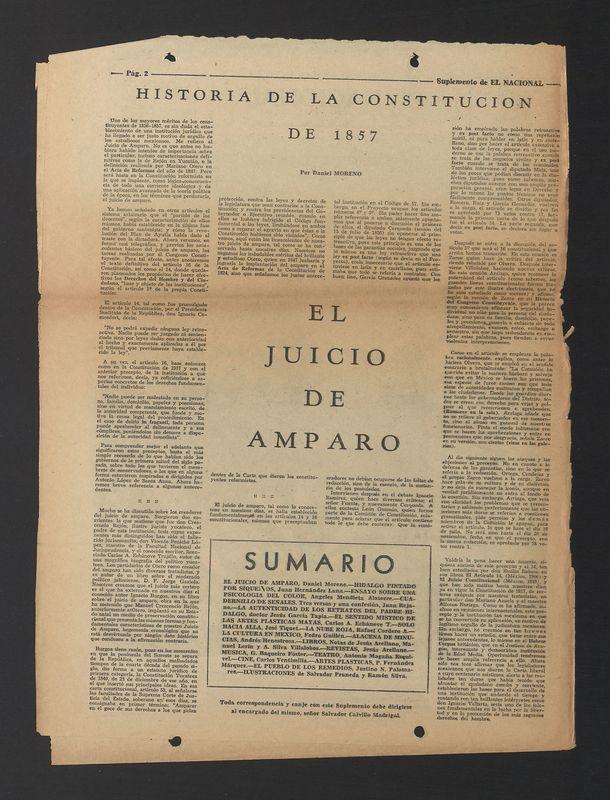 Historia de la Constitucion de 1857