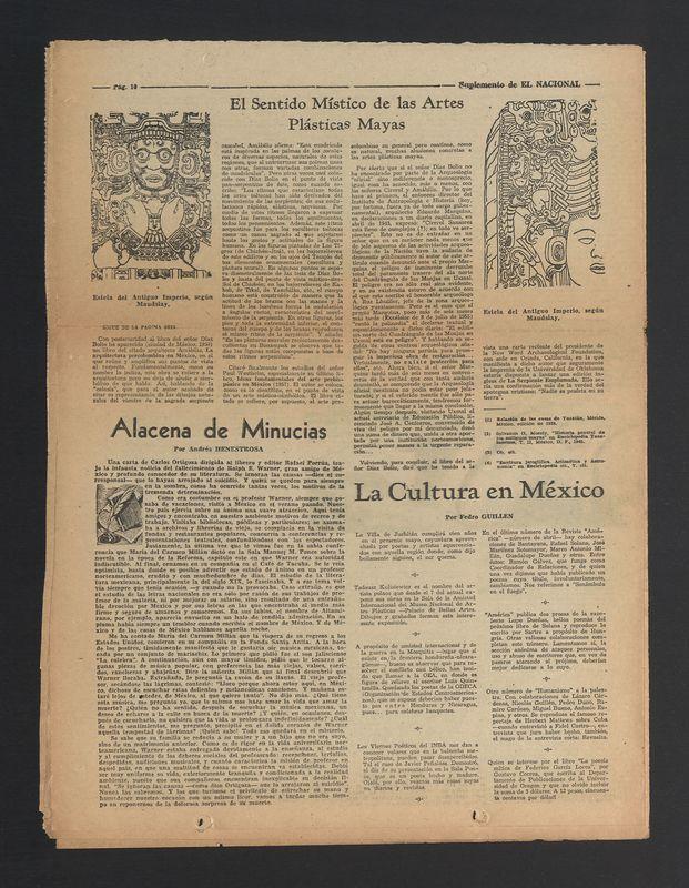 El Sentido Mistico de las Artes Plasticas Mayas
