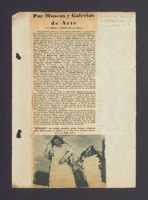 Por Museos y Galerias de Arte