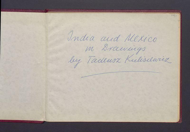 Księga gości z wystawy T. Kulisiewicza w New Delhi, cz. 1