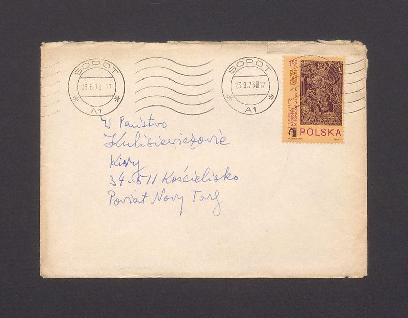 Koperta, nad. M. Stark