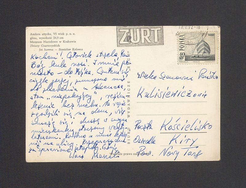 Kochani! Człowiek strzela, Pan Bóg kule nosi [...]