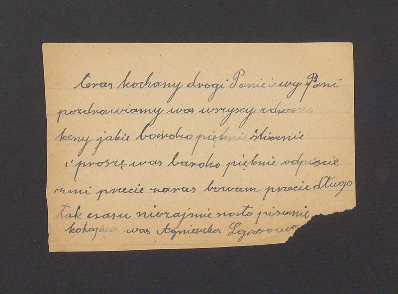 Teraz ja Basia, pozdrawiam was kochana Pani [...]