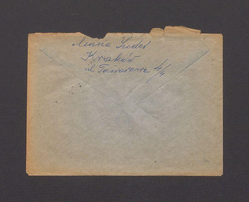 Koperta, nad. Maria Suder