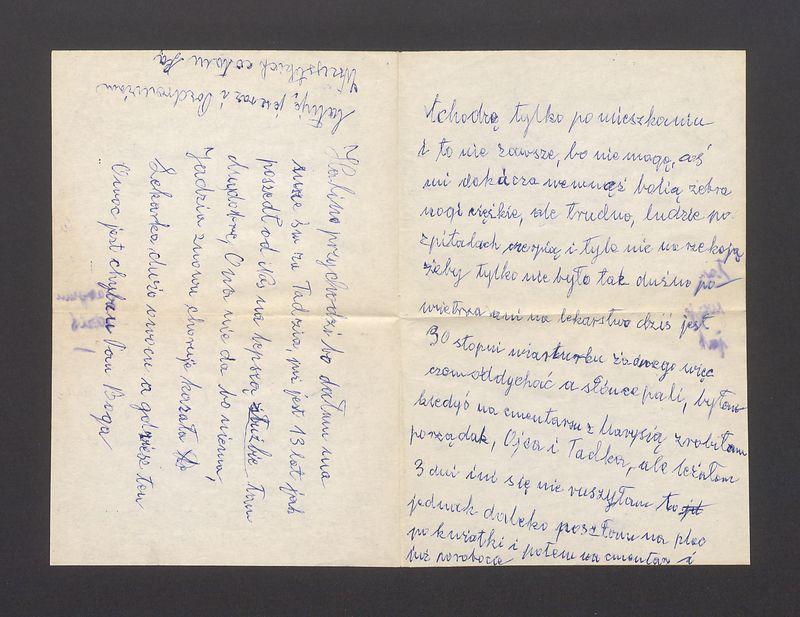 Serdecznie Was pozdrawiam i dziękuję za śliczną kartkę [...]