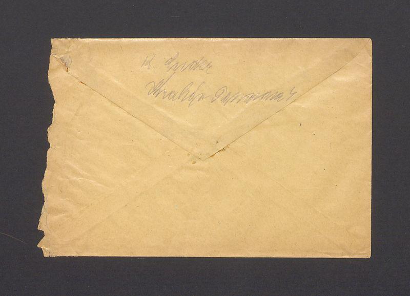 Koperta, adr. Kulisiewicz Tadeusz