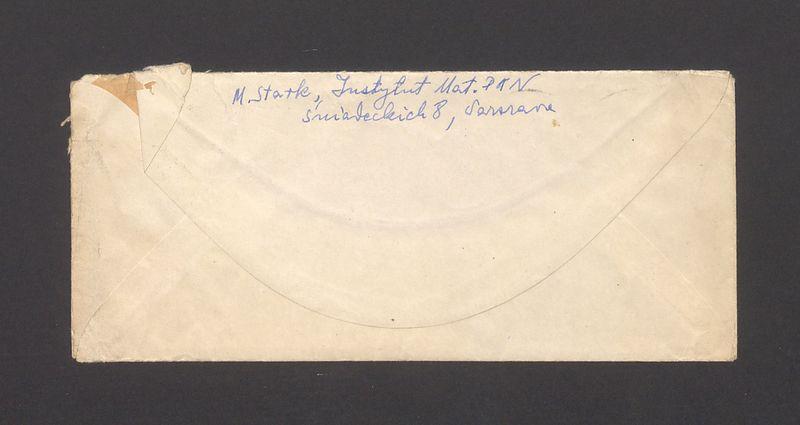 Koperta, nad. M. Stark