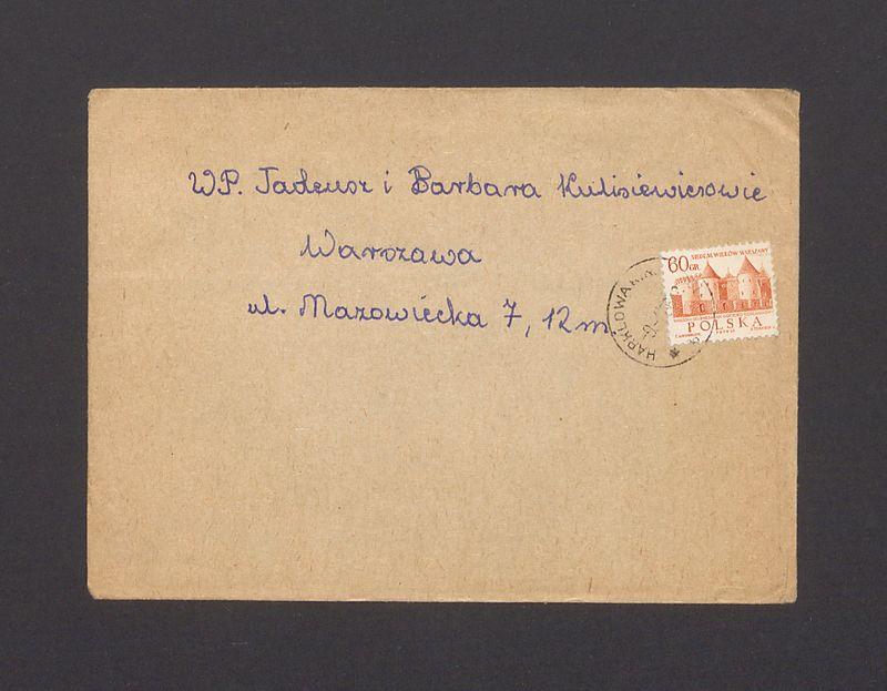 Koperta, nad. Kaliszewski Andrzej