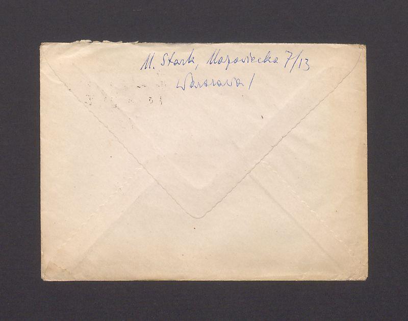 Koperta, nad. M. Stark