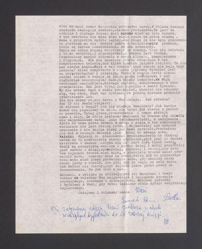 Kochani, już od bardzo dawna nie pisaliśmy do Was [...]