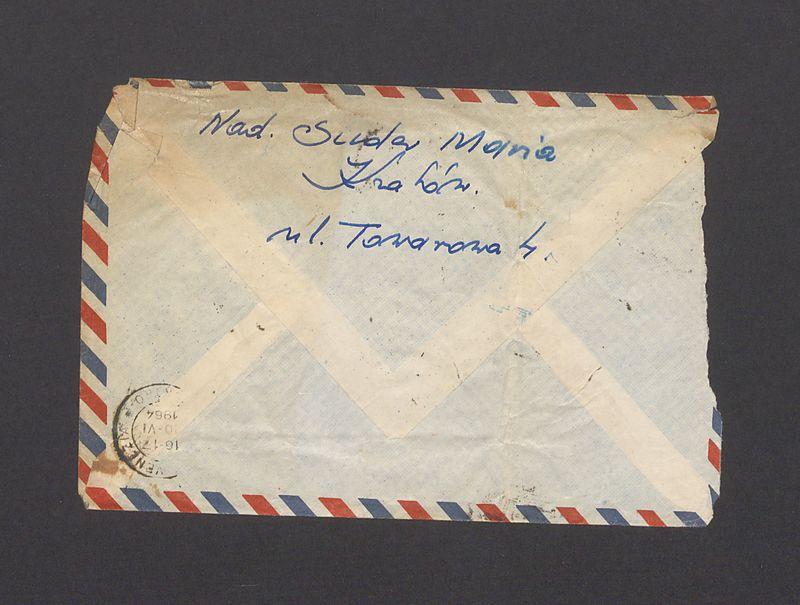 Koperta, nad. Suder Maria