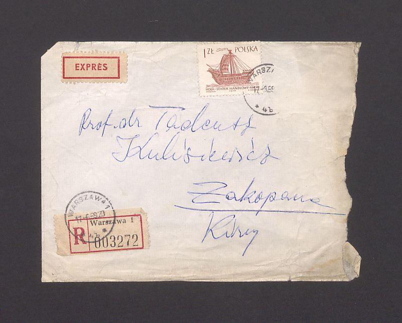 Koperta, nad. M. Stark