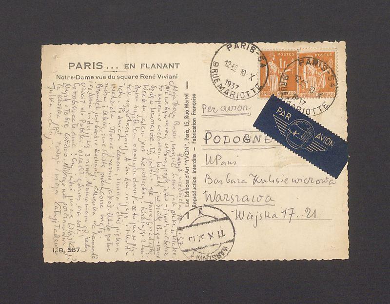 Moja Droga Basiu, więzili mnie jak ptaka w klatce [...]