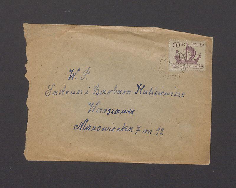 Koperta, nad. Andrzej Łojas