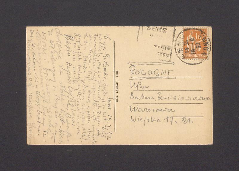 Droga Barbarko, dziękuję za list [...]