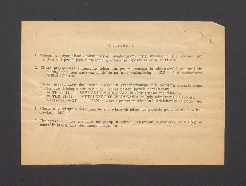 Telegram. Sehr geehrter herr professor Kulisiewicz es ist mir eine Freude [...]