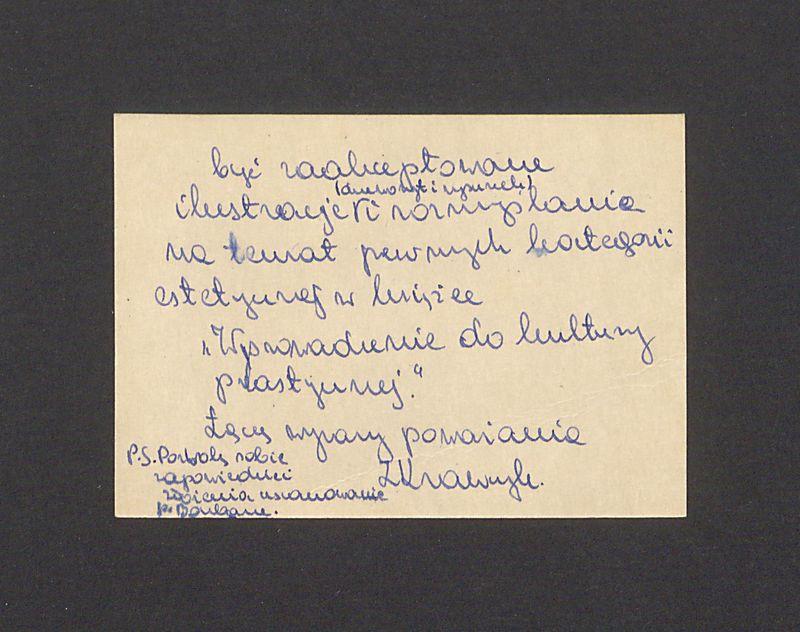 Szanowni Państwo Proszę przyjąć moje najlepsze życzenia [...]