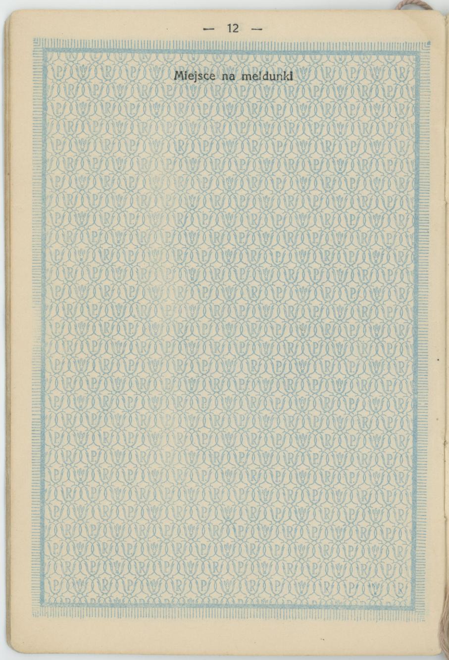 Dowód osobisty Mieczysława Trzeciaka