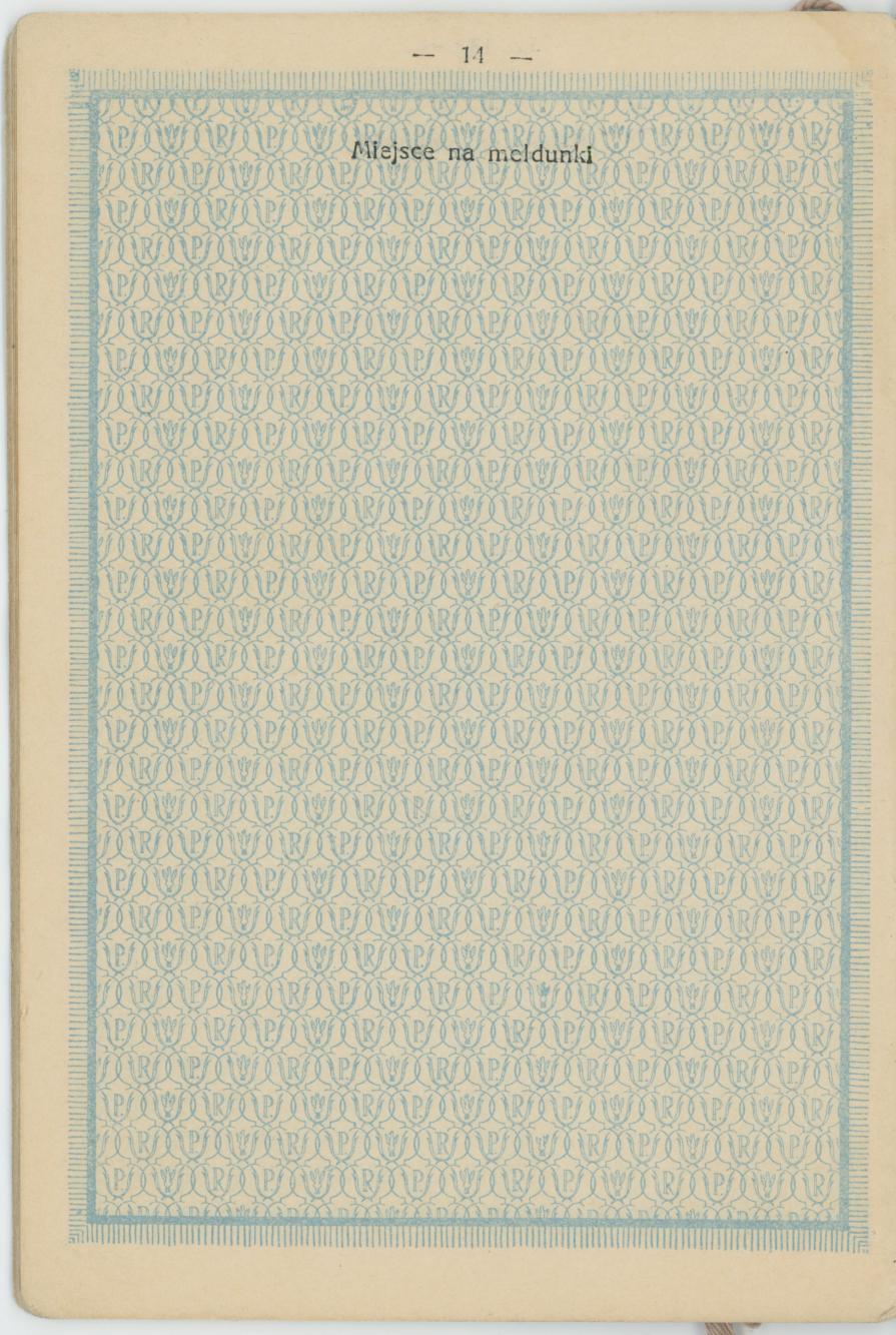 Dowód osobisty Mieczysława Trzeciaka