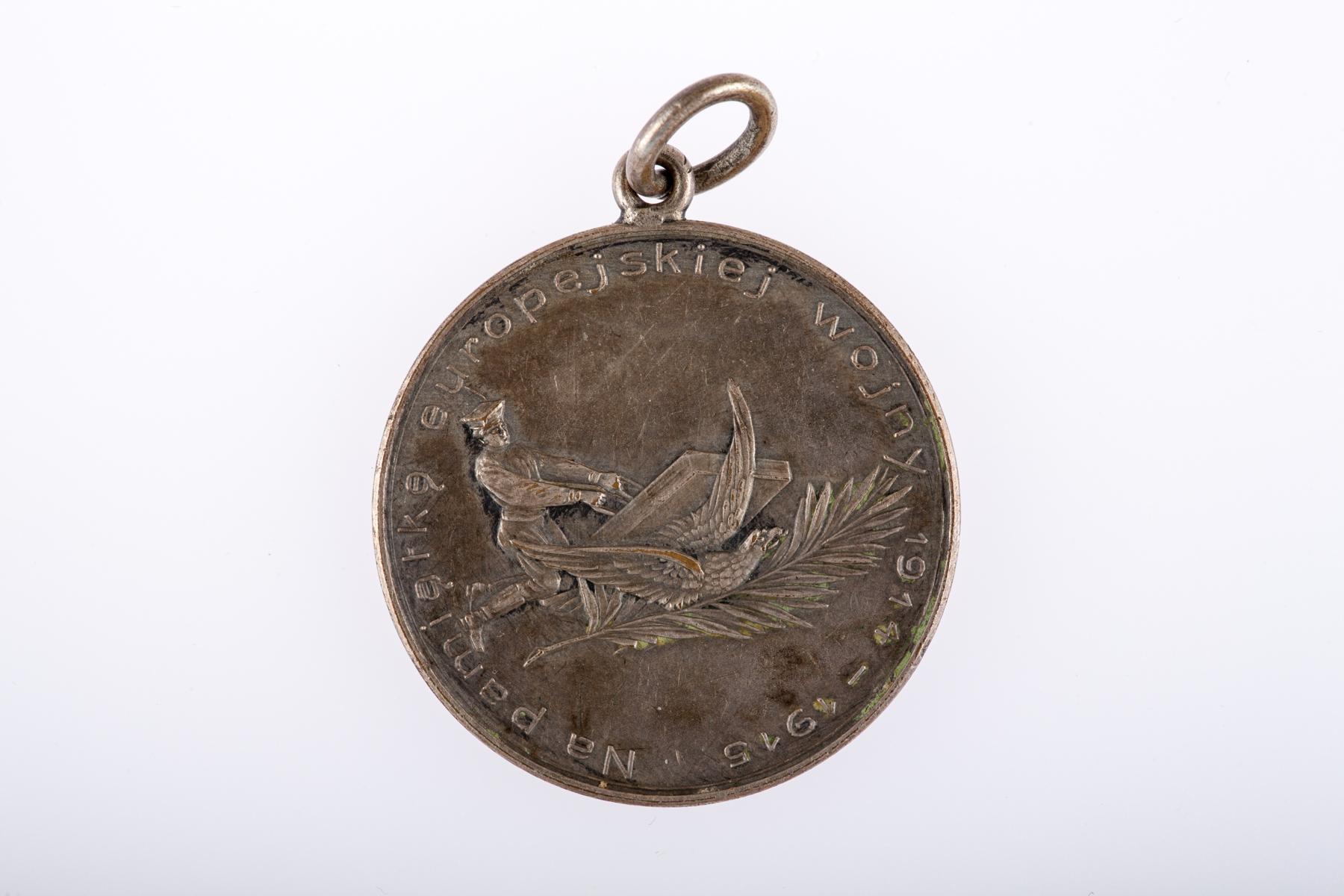 Medalik na pamiątkę europejskiej wojny 1914-1915