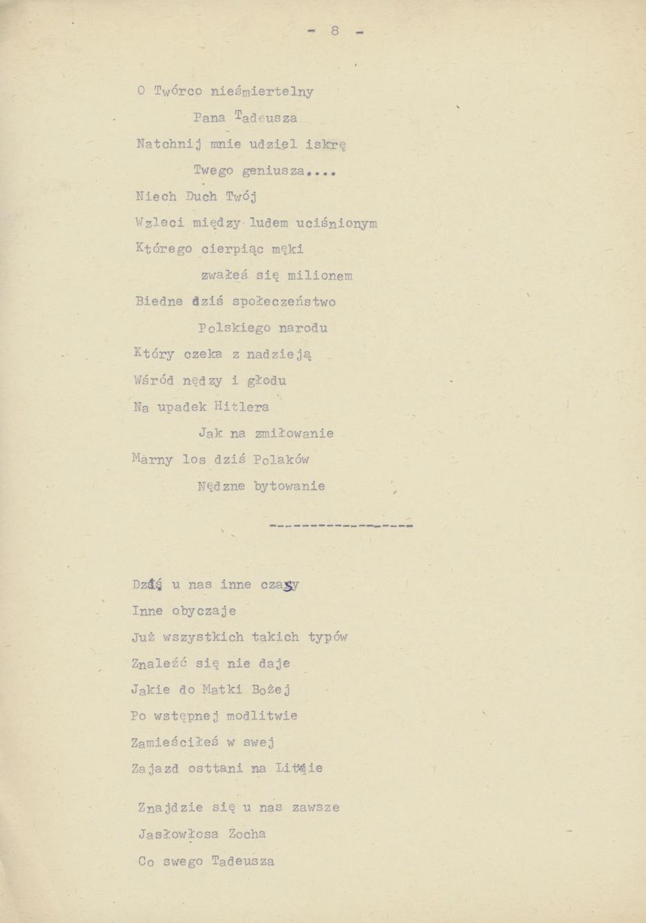 Okres okupacji hitlerowskiej