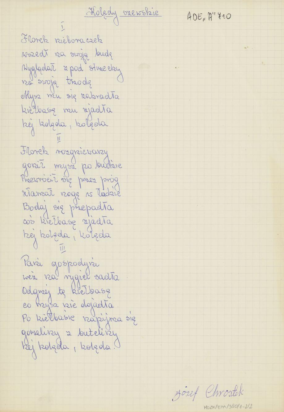 Kolęda szewska, Bóg się rodzi