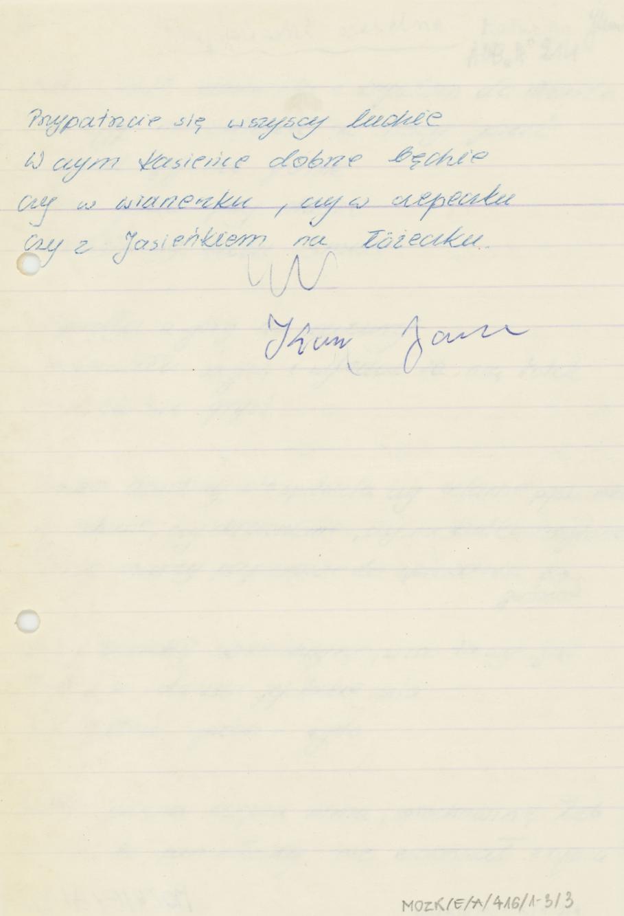 Przyśpiewki weselne