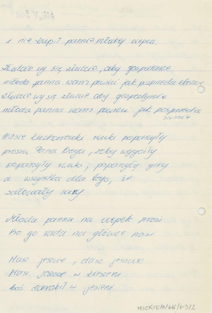 Przyśpiewki weselne