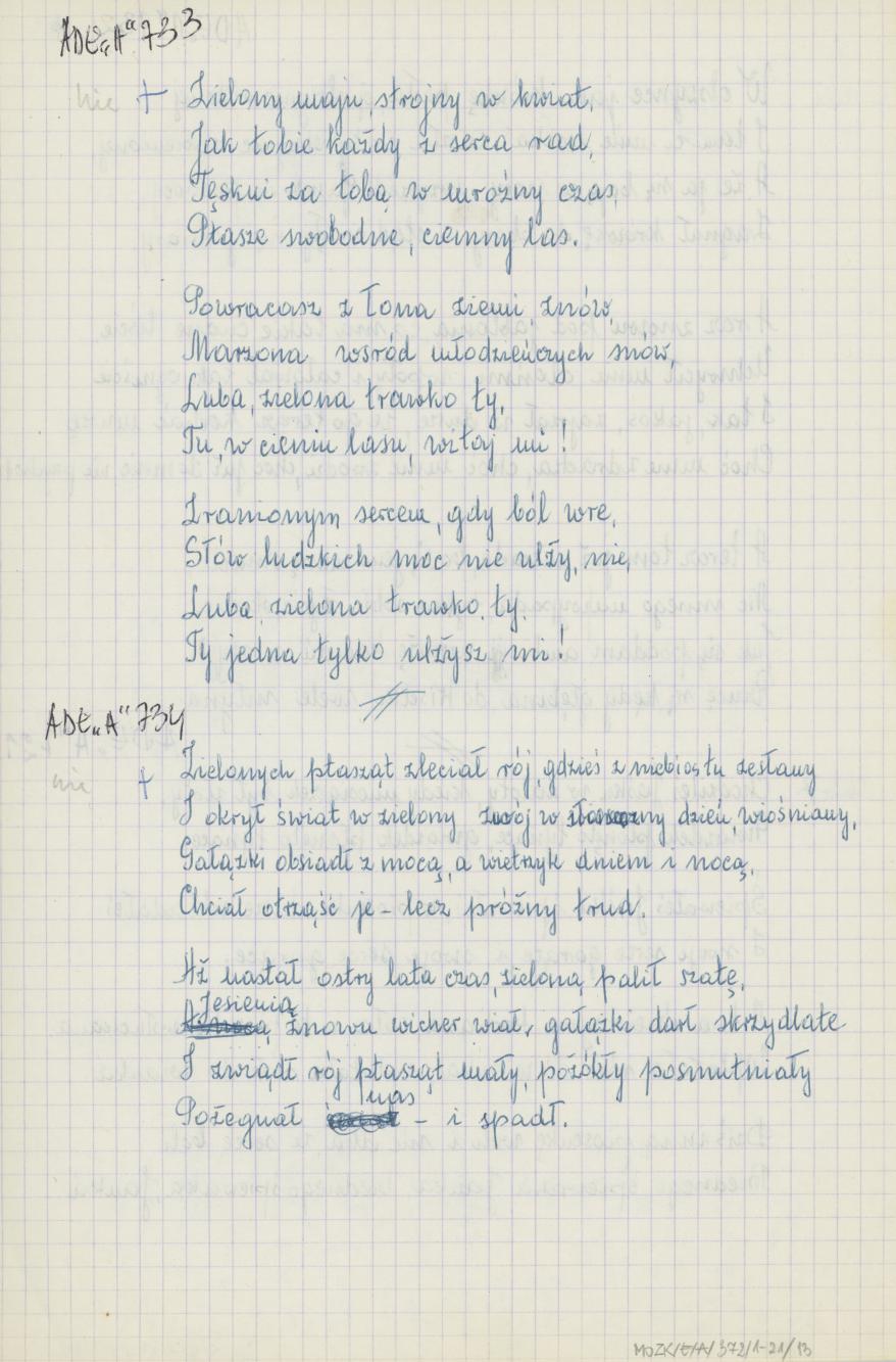 Zbiór piosenek, cz. 2