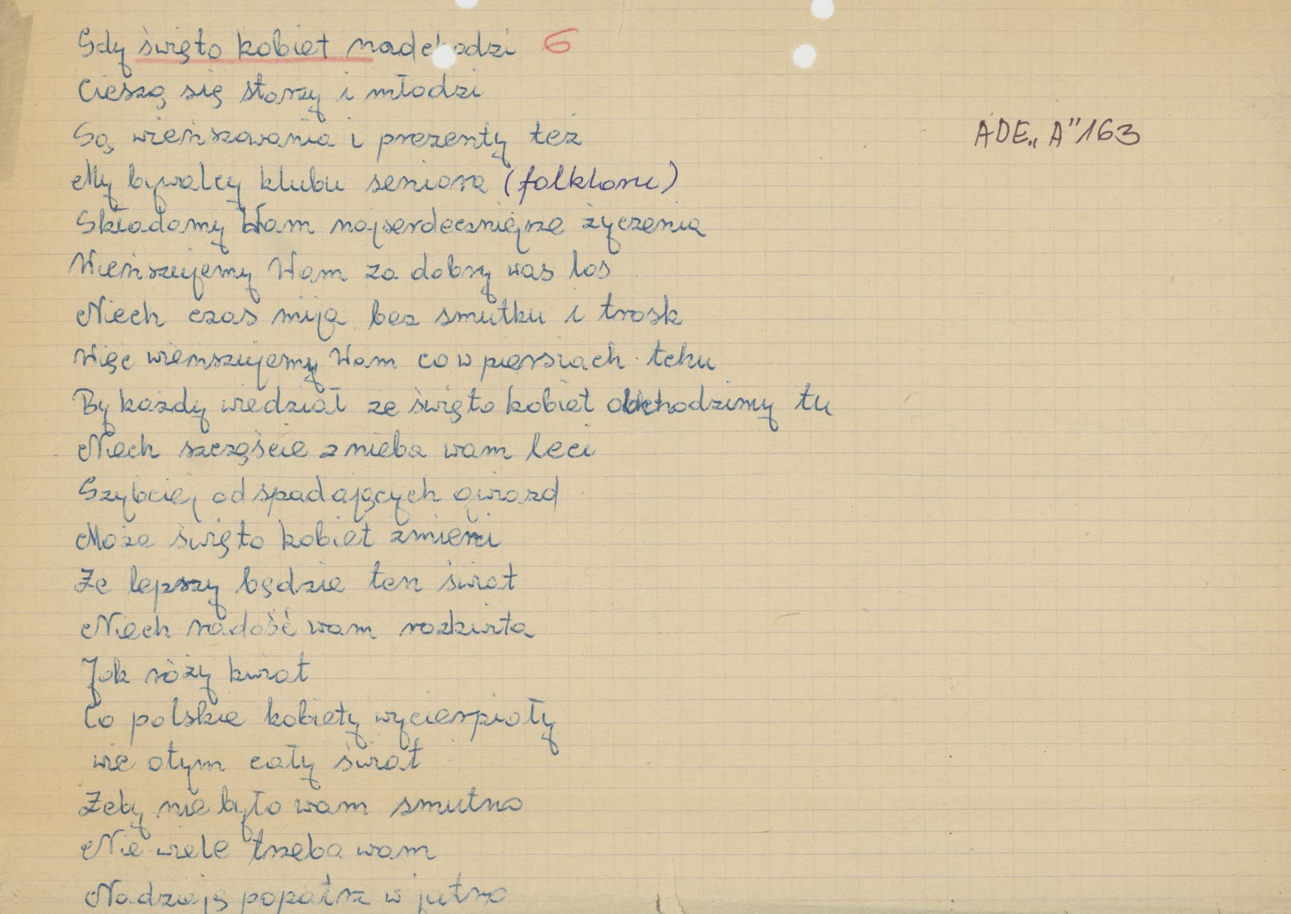 Gdy święto kobiet nadchodzi