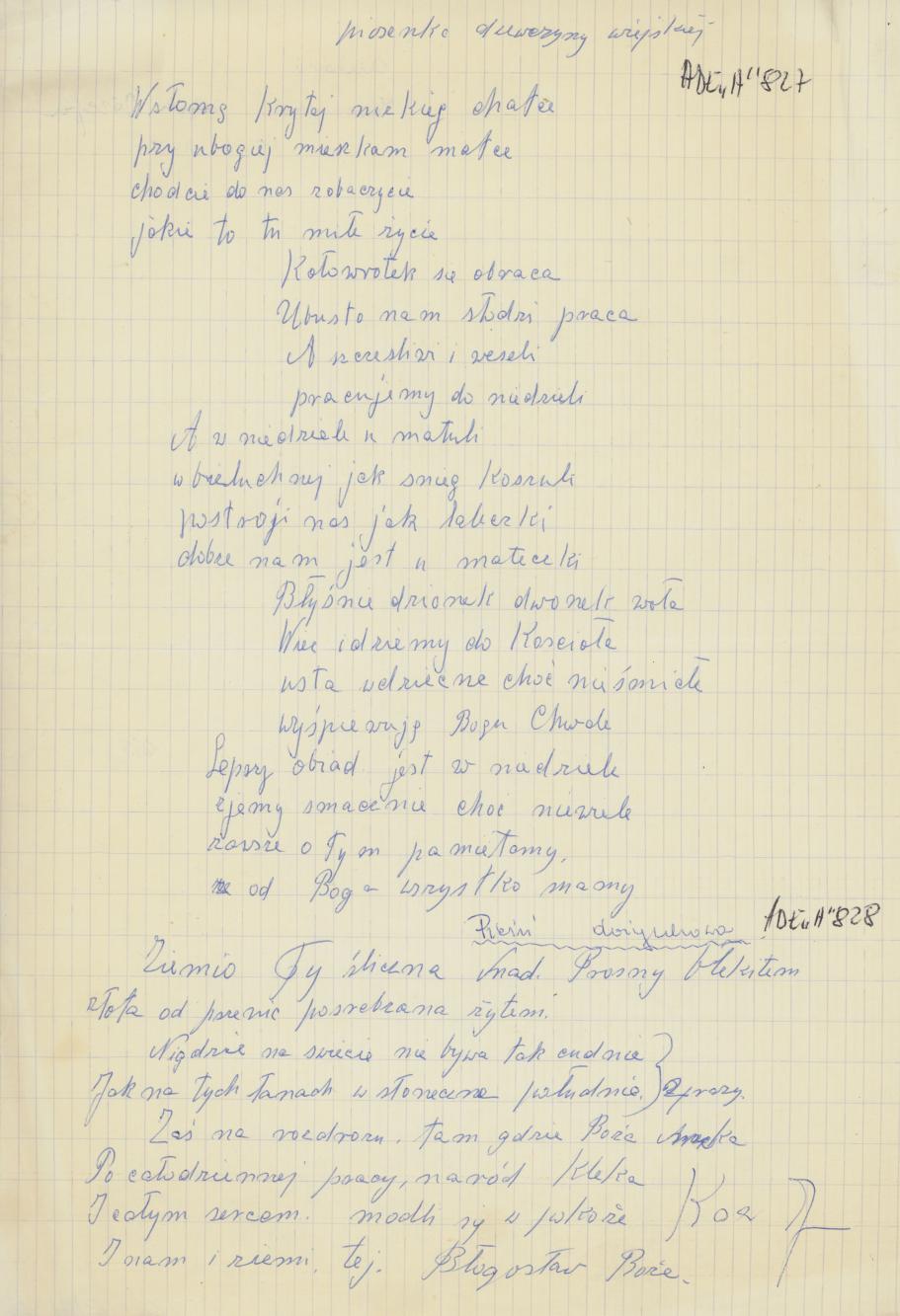 Piosenka dziewczyny wiejskiej