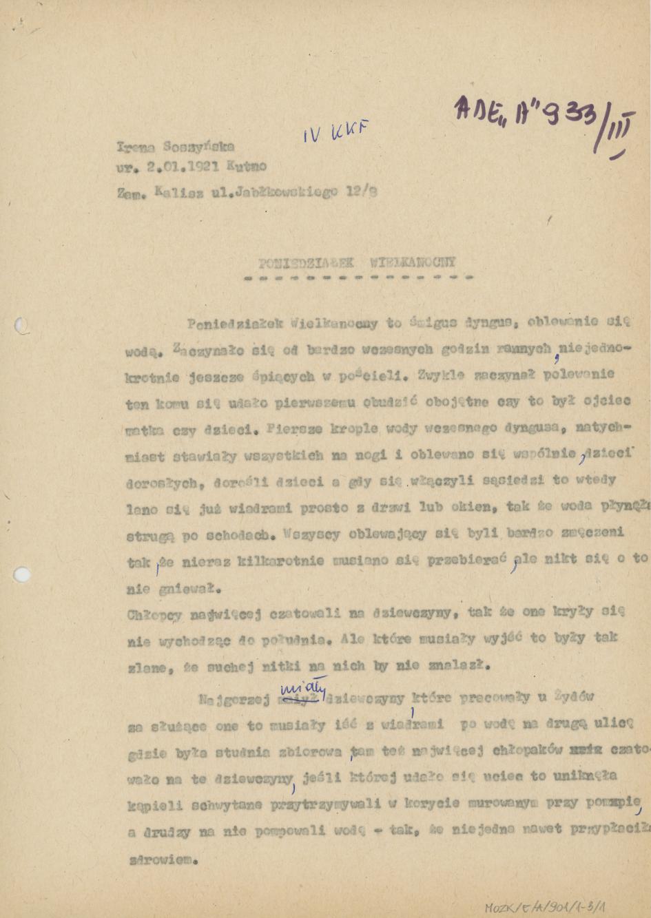 Poniedziałek wielkanocny