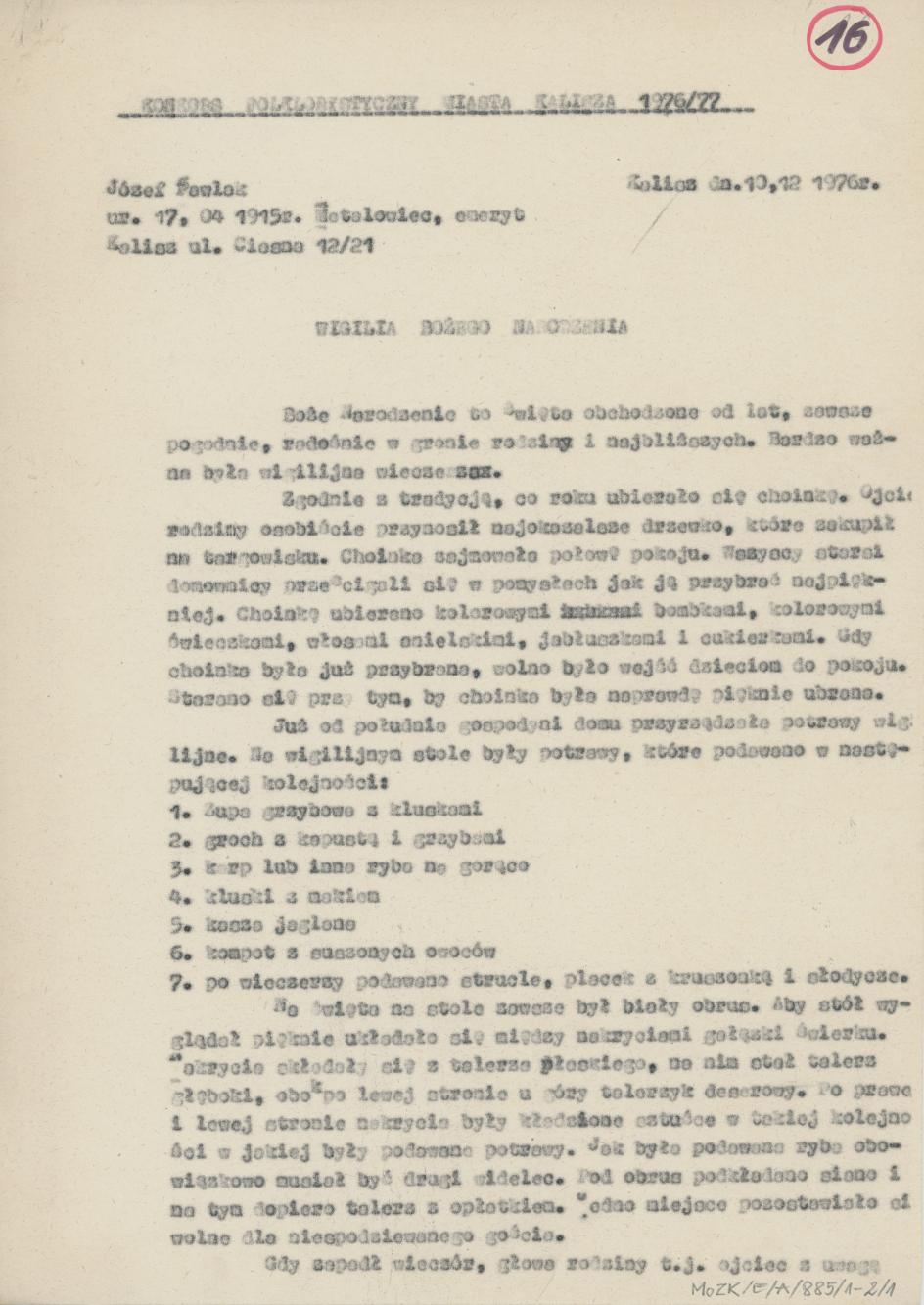 Wigilia Bożego Narodzenia