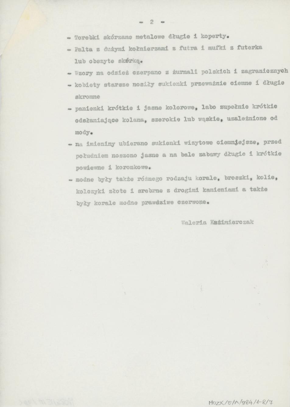 Kobieta - okres 20-lecia międzywojennegoo