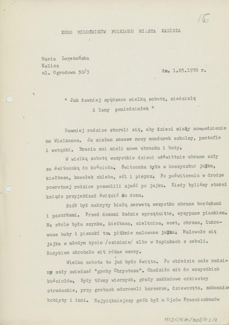 Jak dawniej spędzano wielką sobotę, niedzielę i lany poniedziałek