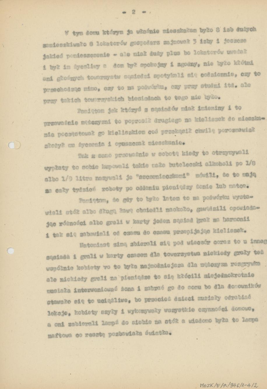 Współżycie i stosunki sąsiedzkie