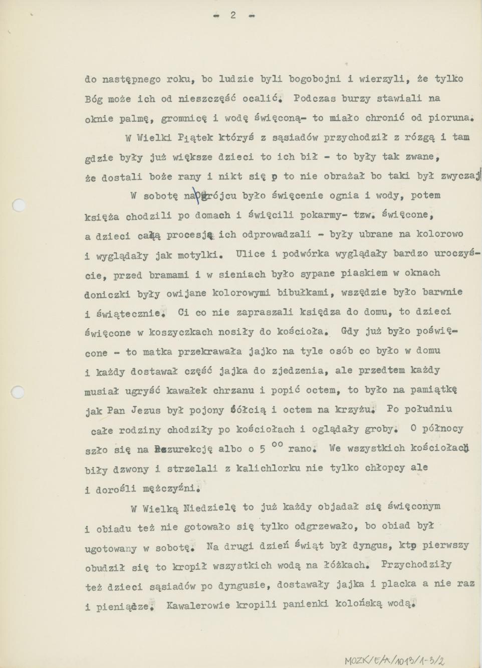 Zwyczaje Wielkopostne i Wielkanoc