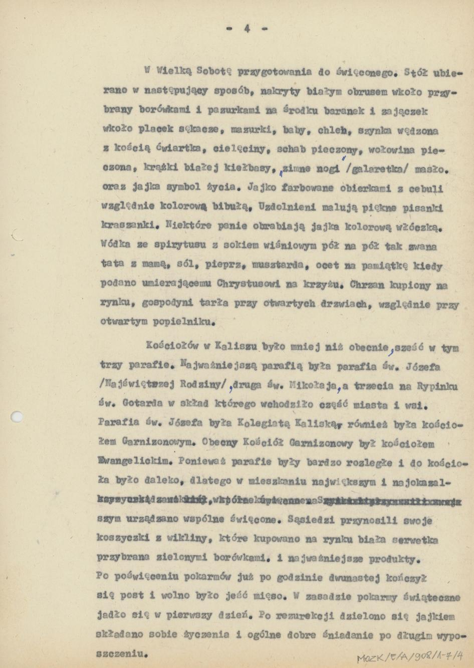 Tradycje związane z Wielkim Postem, Wielkanocą oraz Zielonymi Świętami od 7 roku życia aż do pełnoletności