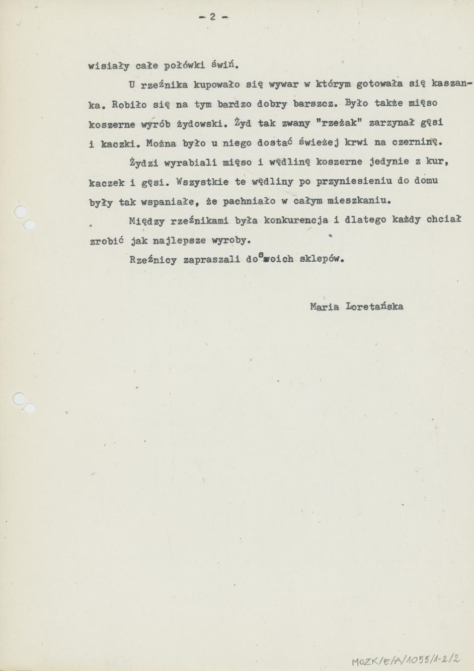 O wędlinach i mięsie w latach międzywojennych