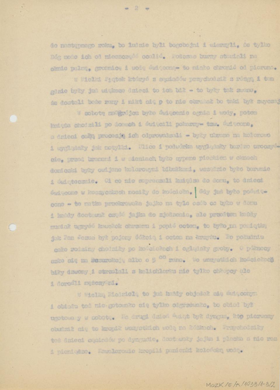 Zwyczaje wielkopostne i Wielkanoc