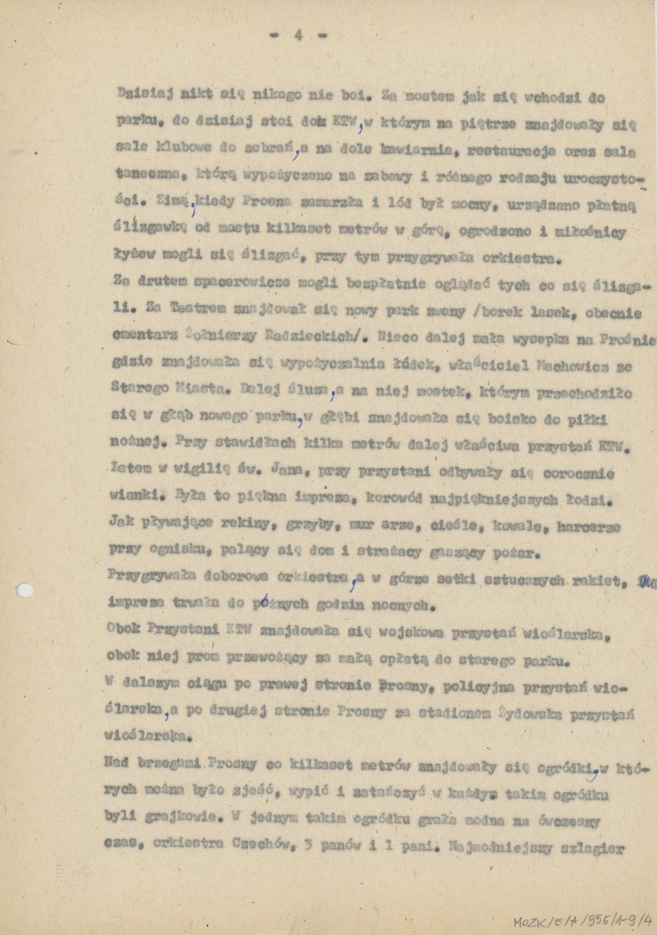 Wspomnienia z dawnych czasów