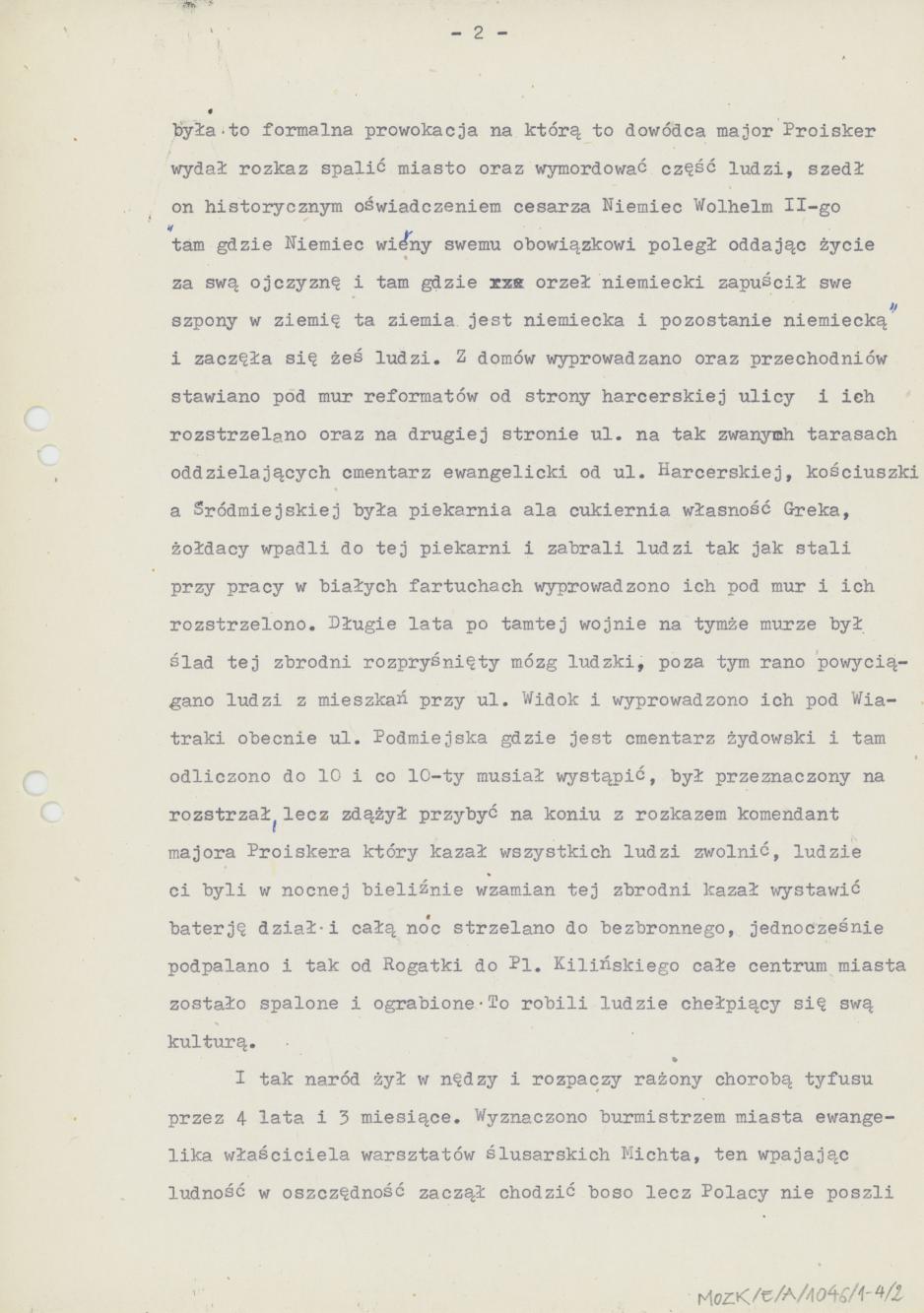 Przykre dni i lata Kalisza