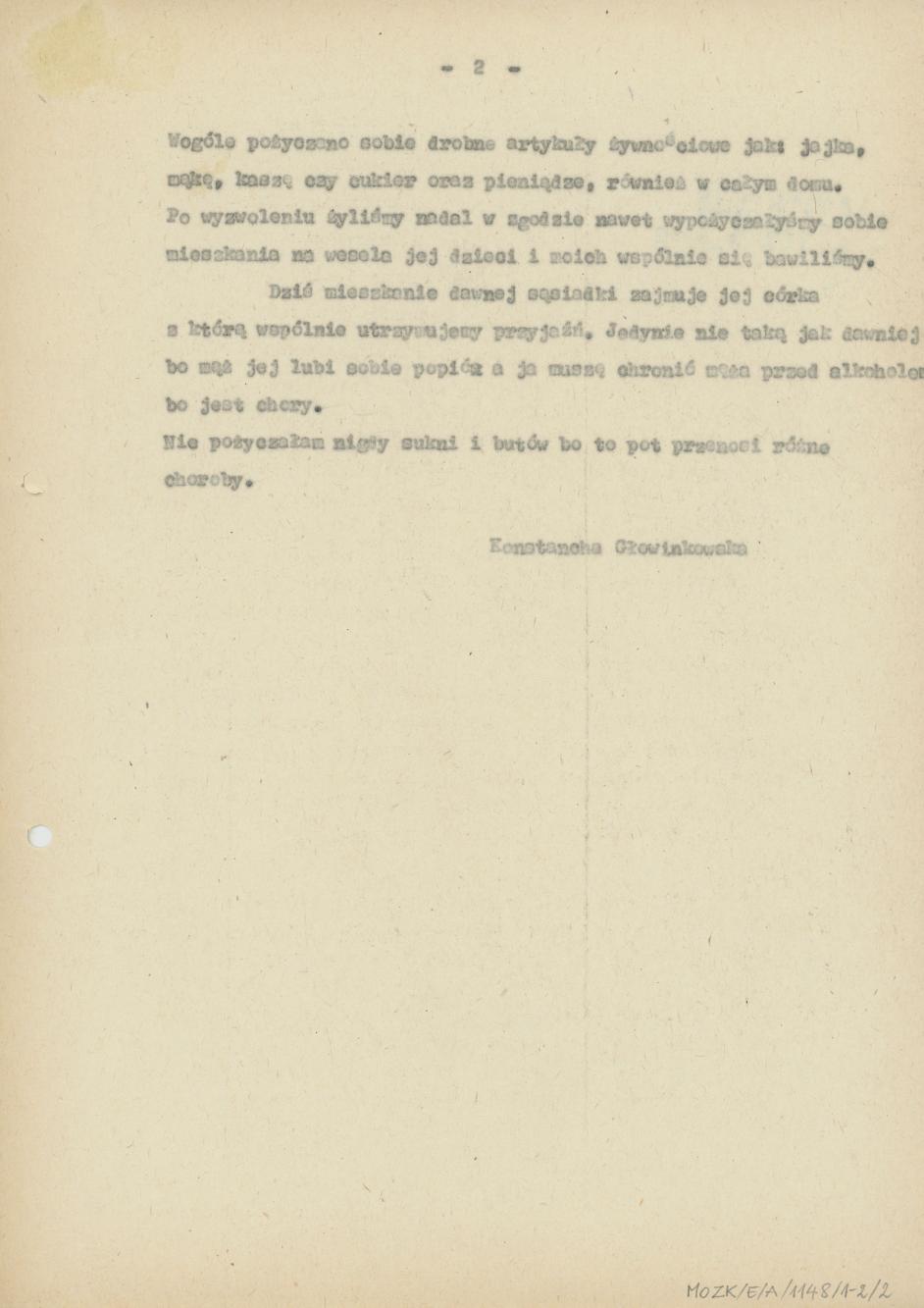 Moje sąsiedztwo i współżycie