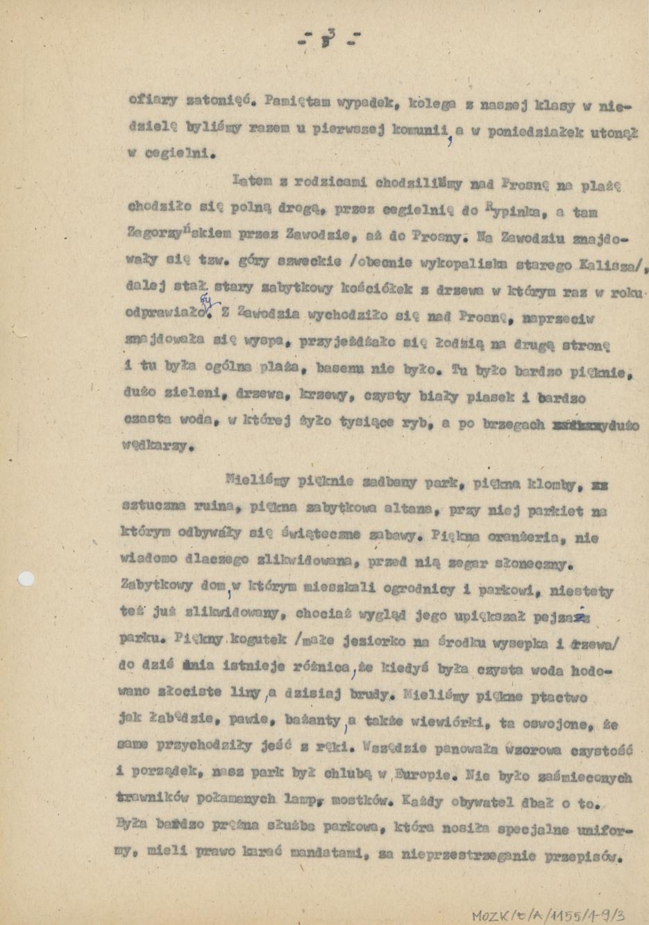 Wspomnienia z dawnych czasów