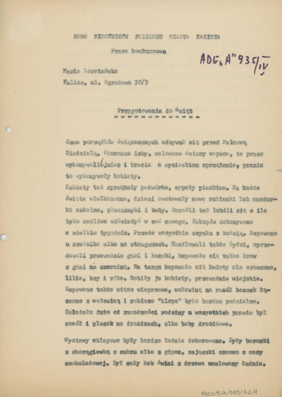 Przygotowania do Świąt