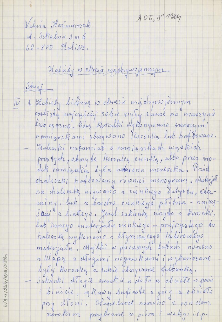 Kobieta - okres 20-lecia międzywojennego