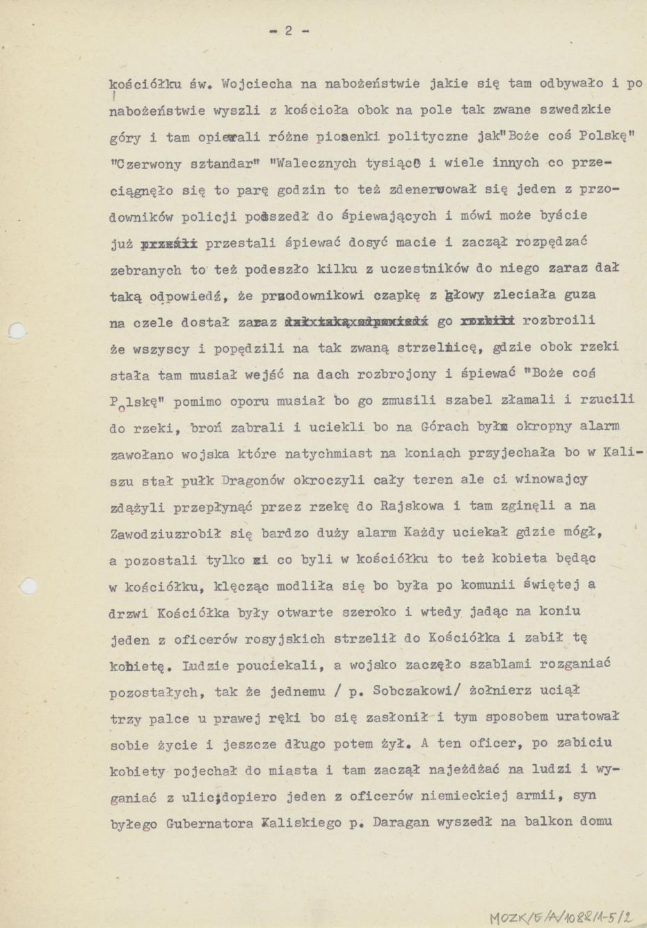 Wydarzenia polityczne w Kaliszu na początku XX w.