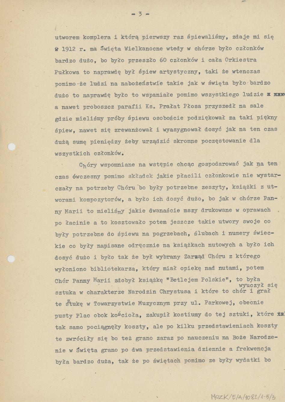 Opisy Towarzystw Śpiewaczych i Muzycznych w Kaliszu