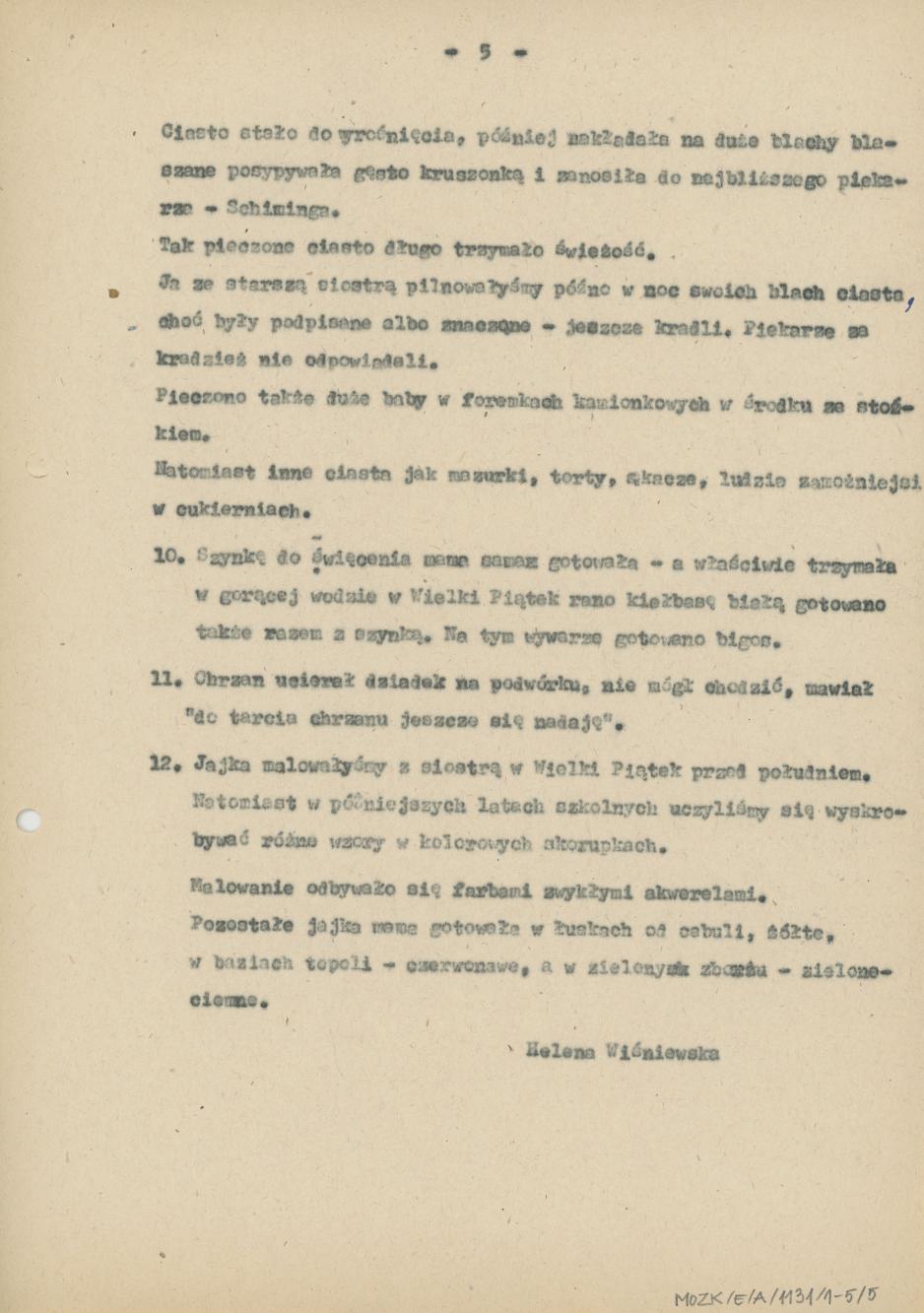 Przygotowania do Świąt Wielkanocnych